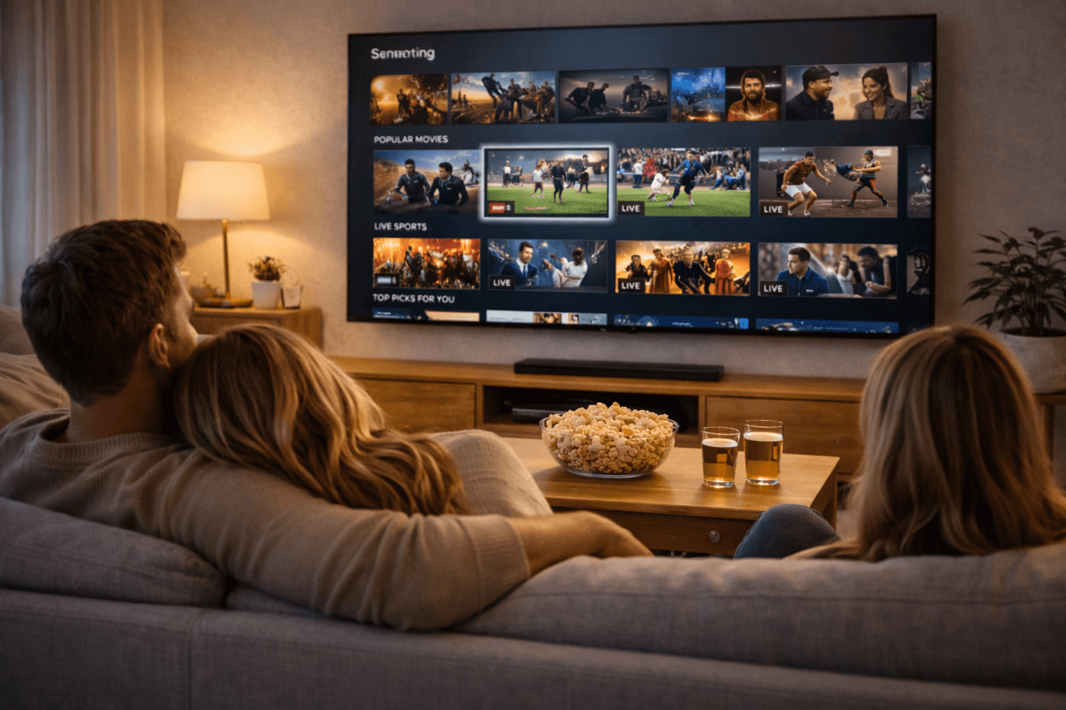 IPTV Sverige återförsäljarpanel med provisionsoversikt och kundhantering